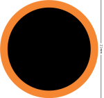 Łatki do napraw dętek "Q" 21mm MARUNI - 100 sztuk