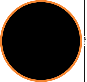 Łatki do napraw dętek "Q-03" 61mm MARUNI