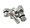 Zawór motocyklowy 90 stopni Srebrny 11.3 mm