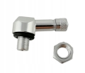 Zawór motocyklowy 90 stopni Srebrny 11.3 mm