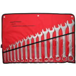 Zestaw kluczy płasko oczkowych 8-36 mm