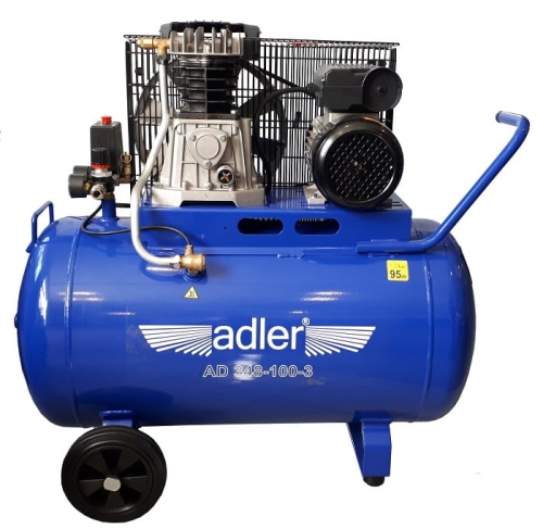 Sprężarka dwucylindrowa jednostopniowa AD 348-100-3 ADLER