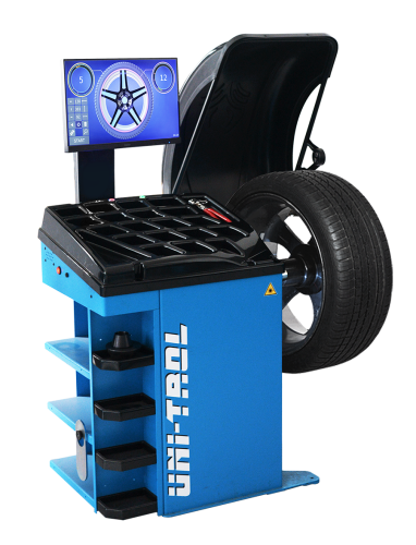 Wyważarka do kół 2451 LP uchwyt pneumatyczny - laser