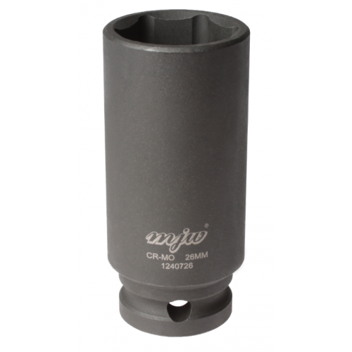 Nasadka udarowa długa 1/2" 6-kąt 26mm