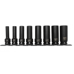 Zestaw nasadek udarowych długich 1/2" 8-22mm MJW