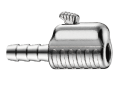 Końcówka do pompowania samozaciskowa prosta 7,9mm