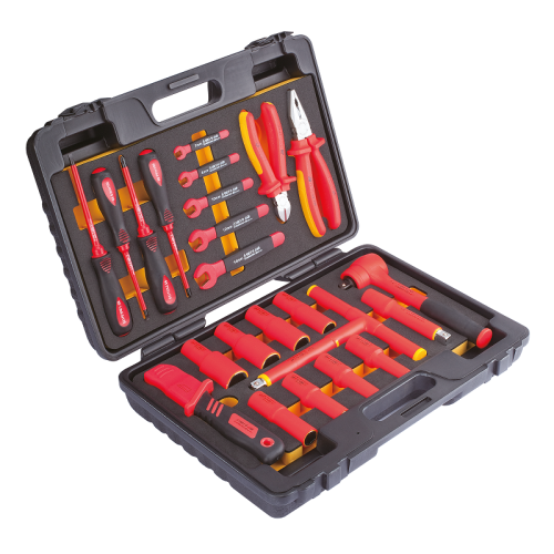 Komplet Kluczy Izolowanych VDE 1/2" 24 elementów 1000V