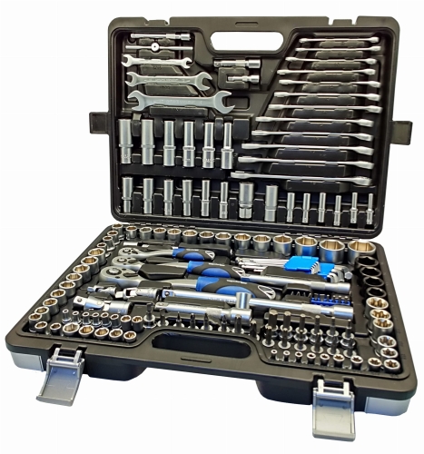 Zestaw kluczy 1/4"+3/8"+1/2" - 150 elementów Adler
