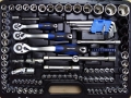 Zestaw kluczy 1/4"+3/8"+1/2" - 150 elementów Adler
