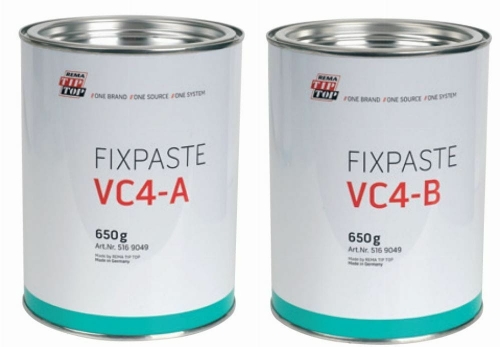 Mieszanka Samowulkanizująca masa do napraw uszkodzeń gumy FIXPASTE VC4  A+B 650g