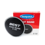 Łatki do napraw dętek GIANT ROUND 125mm BESTPATCH - 1 sztuka