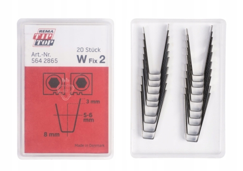 Nożyki do nacinania opon FIX W2 5-6 mm