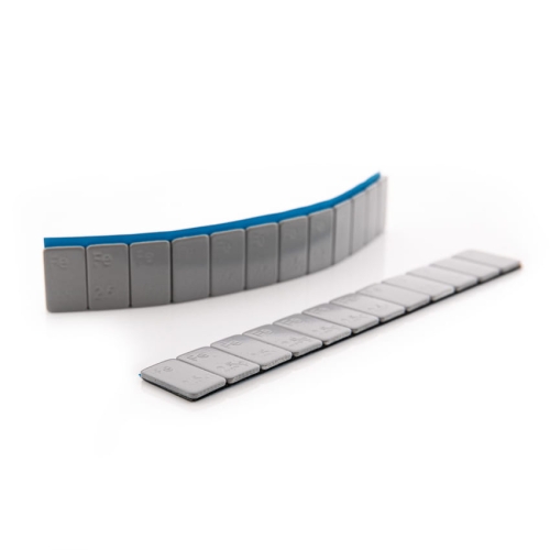 Ciężarki klejone super cienkie szary WX-MAX 2,5gx12x2 mm - 10 sztuk