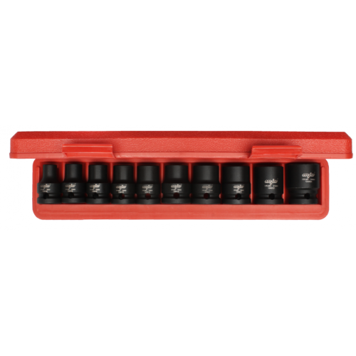 Zestaw nasadek udarowych krótkich 1/2" 10 sztuk MJW