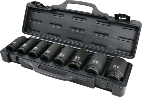 Zestaw nasadek udarowych długich 3/4” 8 sztuk M7