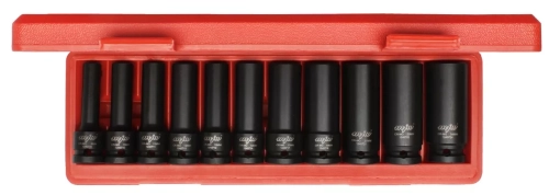 Zestaw nasadek udarowych długich 1/2" MJW 11 sztuk