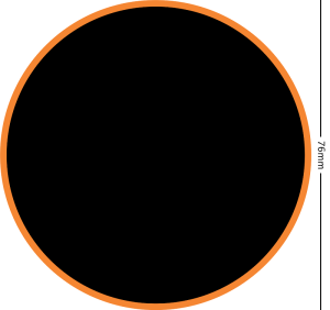 Łatki do napraw dętek "R-03" 76mm MARUNI - 30 sztuk