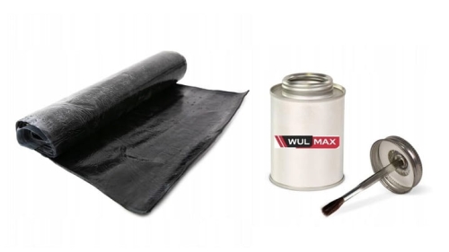 Mieszanka do napraw dętek 1kg+klej na gorąco 250ml