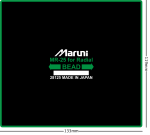  Wkład naprawczy do opon radialnych MR-25 119x133mm MARUNI 