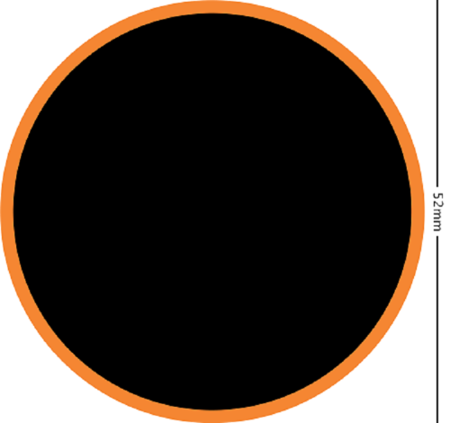 Łatki do dętek "L3" 52mm MARUNI