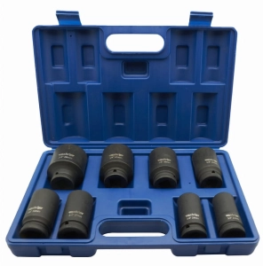 Zestaw nasadek udarowych długich 3/4" 8 sztuk ADLER