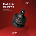 Redukcja udarowa 3/4''wewnątrz 1/2"zewnątrz MJW