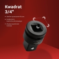 Redukcja udarowa 3/4''wewnątrz 1''zewnątrz MJW