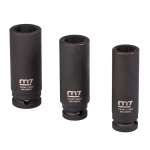 Zestaw nasadek udarowych 1/2" 17,19,21mm M7 