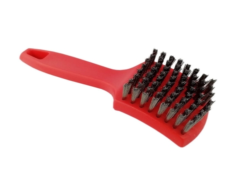 Szczotka druciana stalowa płaska