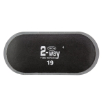 Łatki do napraw dętek owalne T-19BK 150x70mm TECH - 1 sztuka