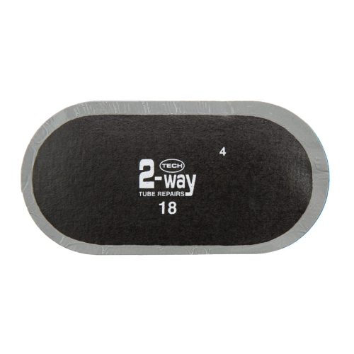 Łatki do dętek owalna TECH T-18BK 100x50mm