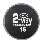 Łatki do napraw dętek TECH T-15BK 125mm - 1 sztuka 