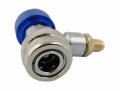 Szybkozłącze do klimatyzacji 1234yf Niebieska