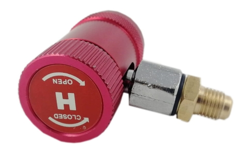 Szybkozłącze do klimatyzacji 1234yf Czerwona