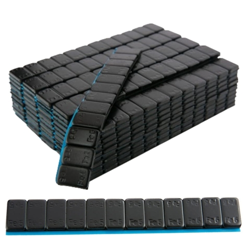 Ciężarki klejone czarne WX-MAX 60g 12x5g - 50 sztuk