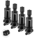 Zawór do czujnika ciśnienia TPMS 03 Czarne - 4 sztuki 