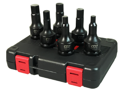 Zestaw nasadek udarowych długich 3/4” 6 szt.M7