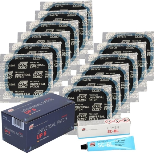 Zestaw łatek UP8 + klej Specjal Cement BL 30g/35ml