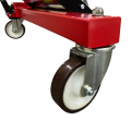Wózek do montowania kół ciężarowych i rolniczych transporter hydrauliczny