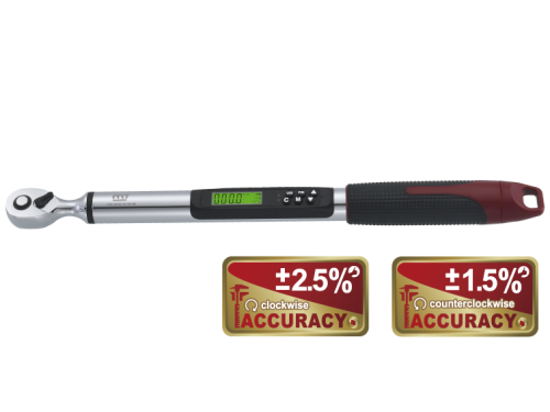 Klucz dynamometryczny elektroniczny wyświetlacz cyfrowy 1/2" 6,8-135Nm M7