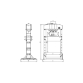Prasa hydrauliczna CP 86300 30 T