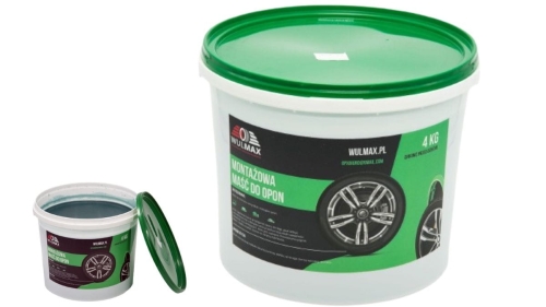 Pasta montażowa do opon zielona letnia 4kg WULMAX