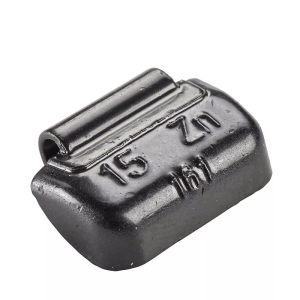 Ciężarek nabijany cynkowy czarny STD 15g HOFMANN Typ 161   