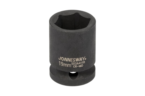 Nasadka udarowa krótka 1/2" 19mm JONNESWAY