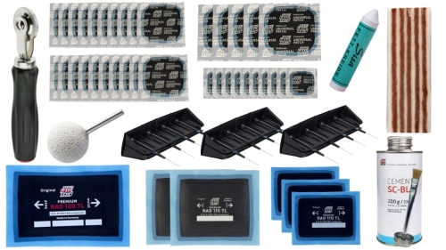 Zestaw wulkanizacyjny do naprawy opon TITPTOP