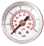 Manometr ciśnienia tylny 1/8" ADLER