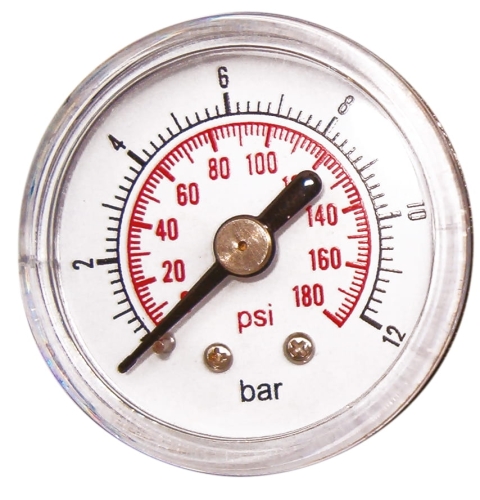 Manometr ciśnienia pistoletu do pompowania tylny 1/8"