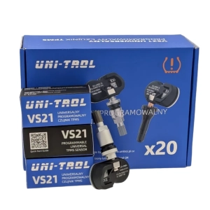 Czujnik ciśnienia TPMS 433 / 315 MHz SILVER UNITROL