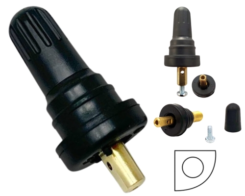 Zawór wentyl do czujnika ciśnienia TPMS 412/90*- 1 sztuka