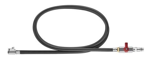 Przewód wąż do 1,5m do pompowania z zaworem prostym